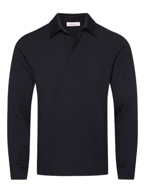 Orlebar Brown Ben long-sleeve polo shirt Blue 281162