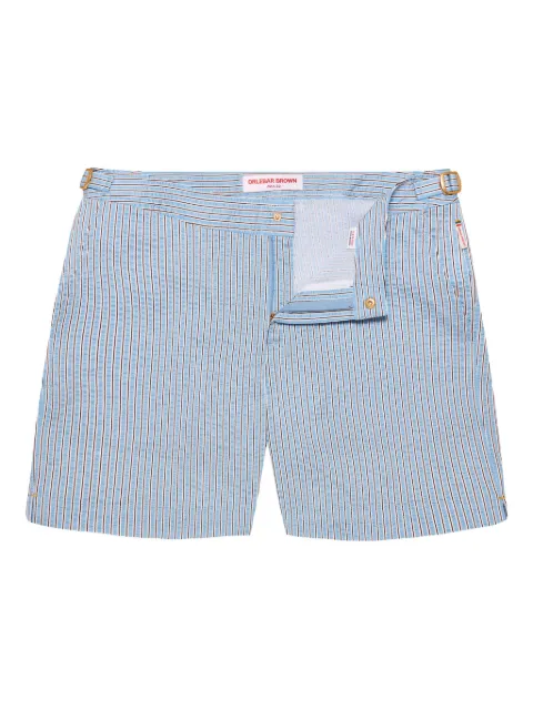 Orlebar Brown striped swim shorts Blue 281070