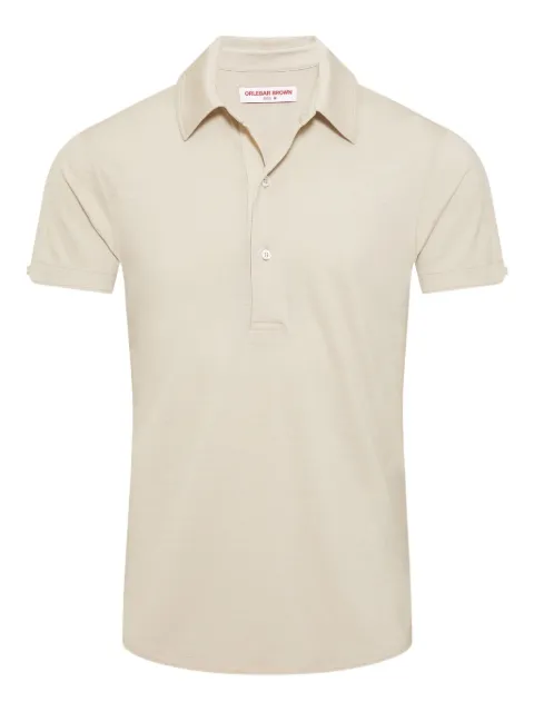 Orlebar Brown Sebastian merino polo shirt Neutrals 281099