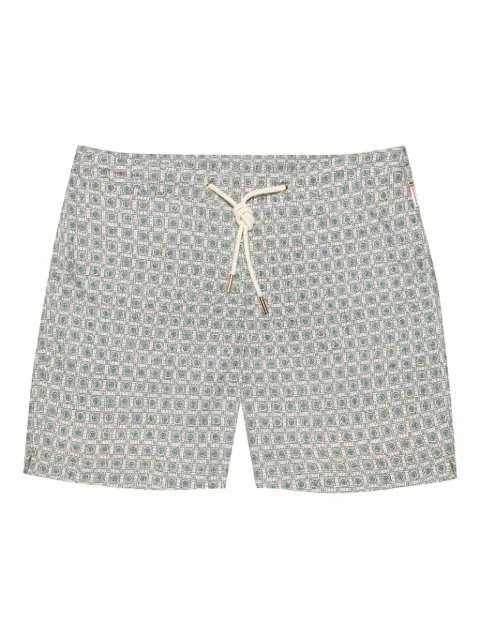 Orlebar Brown Bulldog drawcord swim shorts White 281081