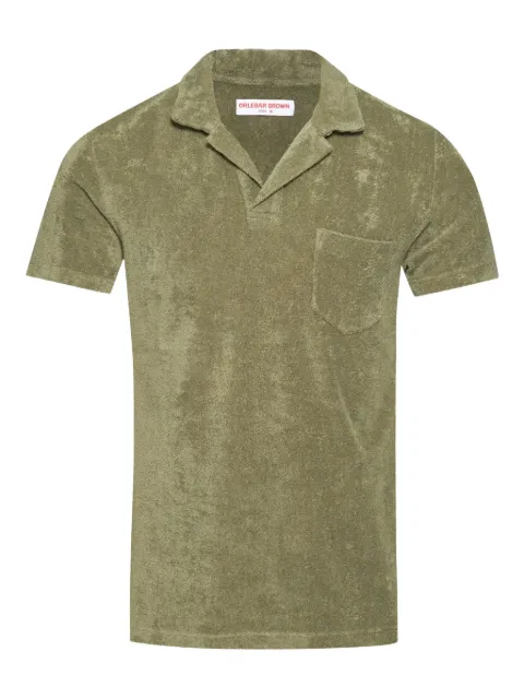 Orlebar Brown Terry Towelling pocket T-shirt Green 281103