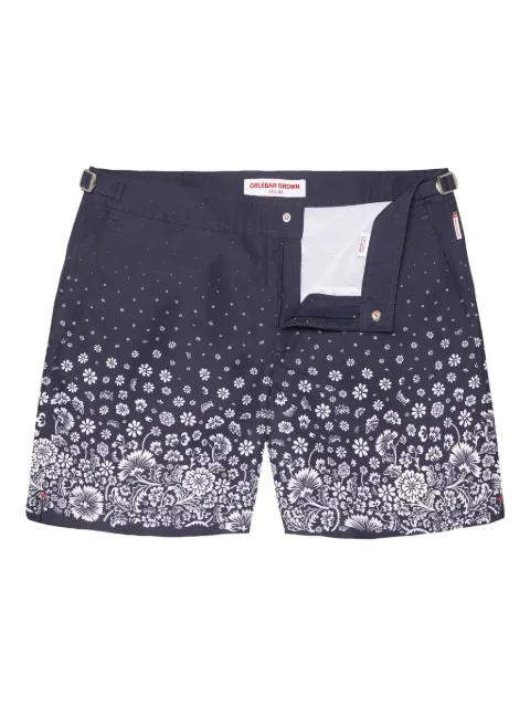 Orlebar Brown floral-print swim shorts Blue 281084