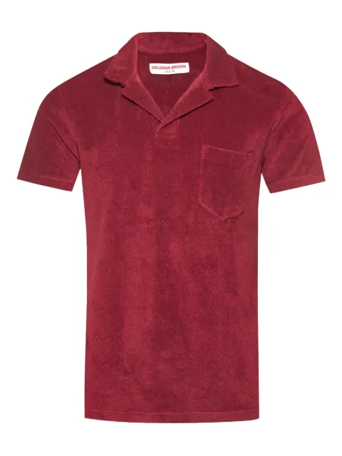 Orlebar Brown Terry polo shirt Red 281102