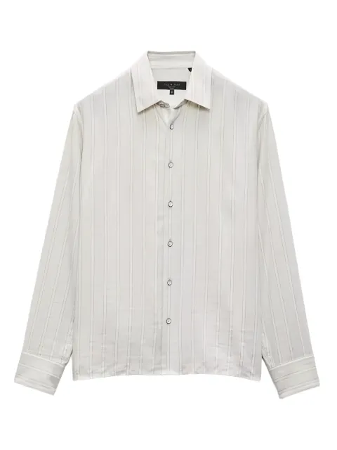 rag & bone striped buttoned shirt Grey MBW25SA031RLM
