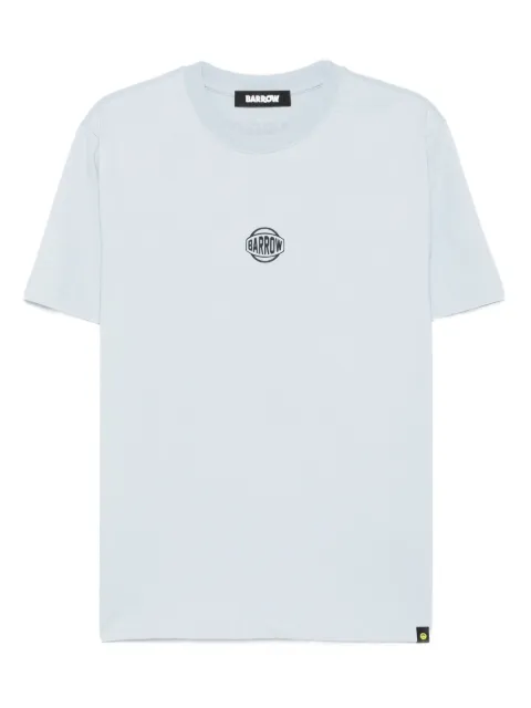 BARROW logo-embroidered T-shirt Blue S5BWUATH157BW035