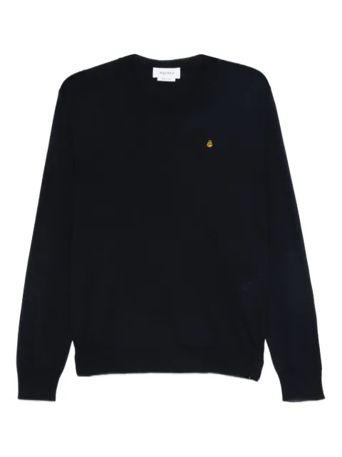 Alexander McQueen crew-neck sweater Blue 839686Q1BEC