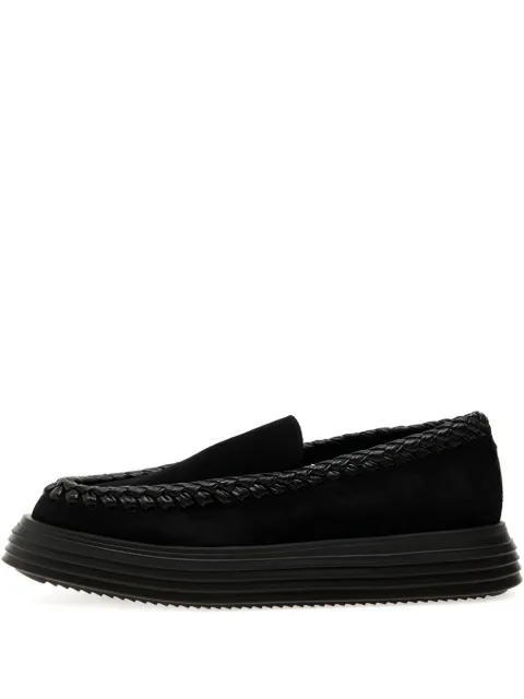 The Antipode braided-platform loafers Black PAUL731