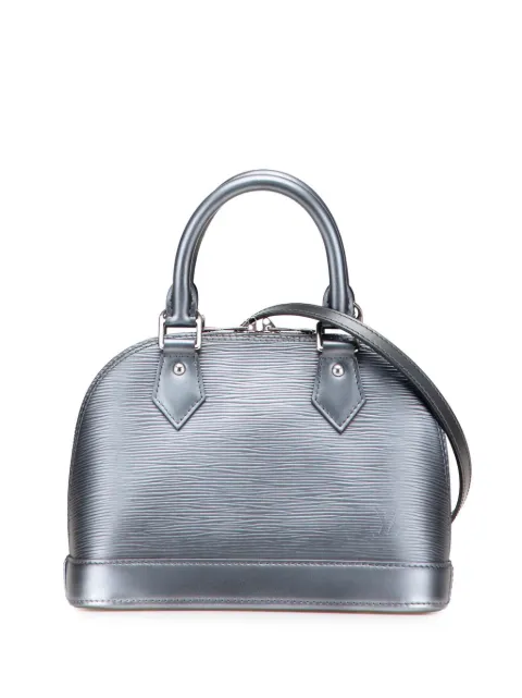 Louis Vuitton Pre-Owned 2015 Epi Alma BB satchel Silver KP34XWM6RSYO6I6A