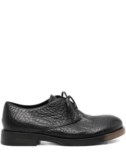 Uma Wang textured leather derby shoes Black US9563BLACK