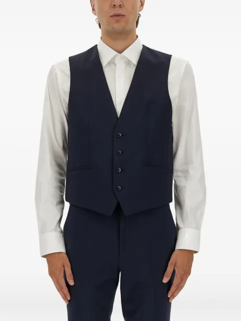 HUGO buttoned waistcoat Blue 5054013610271277405