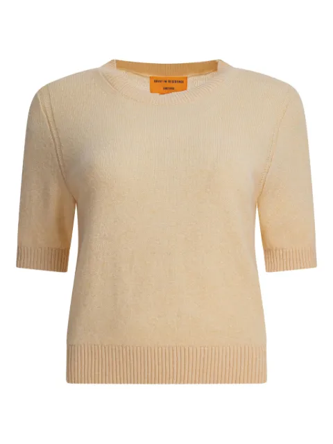 Guest In Residence cashmere T-shirt Neutrals W28710JLBTR