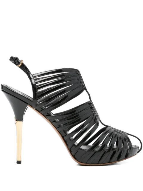 Louis Vuitton Pre-Owned 2010 115mm Marbella sandals Black LV350PN