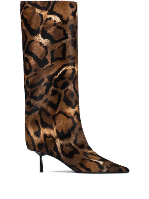 Le Silla 80mm Bella boots Brown 4236C060BXPPTAR