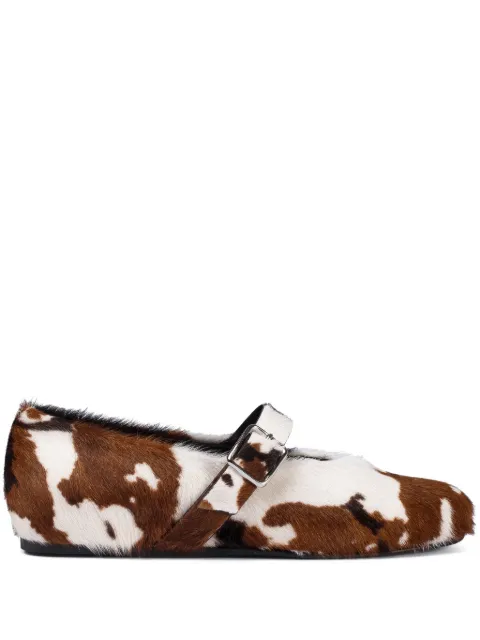 Le Silla Danielle ballet flats Brown 0184E020MTPPPLL
