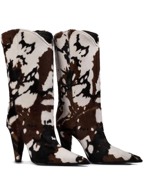 Le Silla 110mm Tess boots White 3884E090RBPPPLL