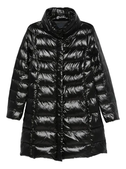 Fay quilted stand-collar coat Black NAW33513550