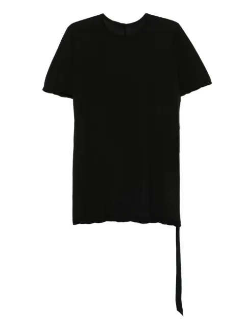 Rick Owens DRKSHDW side-tie organic cotton T-shirt Black DU02E7250BH