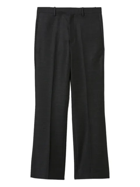 BITE Studios Credo bootcut wool-silk trousers Black 1166000999