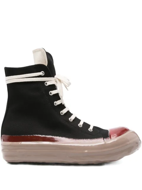 Rick Owens DRKSHDW high-top lace-up sneakers Black DU02E7800DODP