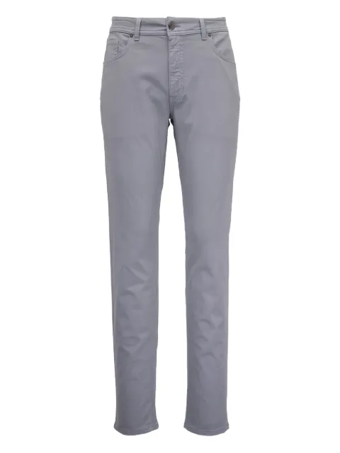 BARMAS Dean five-pockets straight-leg trousers Grey B437T22044