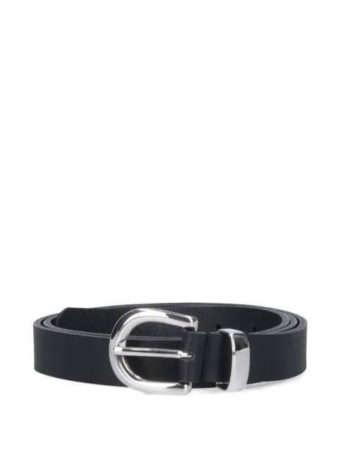 Sunflower leather belt Black 80212
