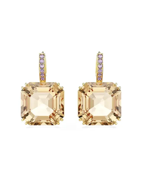 Swarovski Millenia gold-tone crystal earrings Gold 5725744