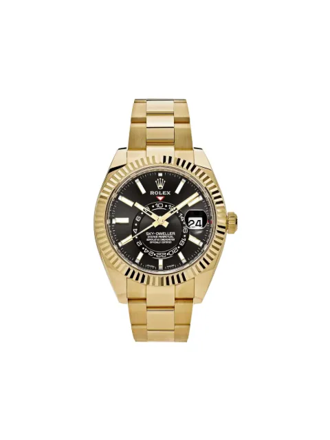 Rolex pre-owned 2021 Sky-Dweller 42mm Black 326938