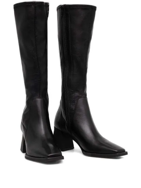 VAGABOND 70mm Hedda square-toe block-heel boots Black 560220220