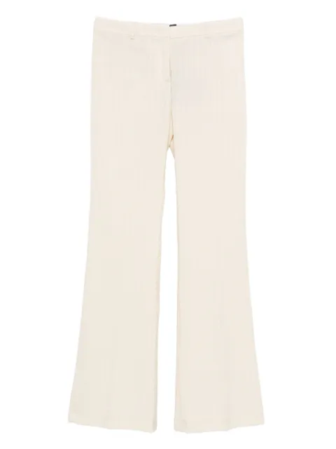 ETRO flared wool trousers Neutrals WREA003399TJ248
