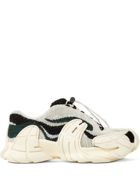 CamperLab Tormenta knit-panelled chunky sneakers White A500042001