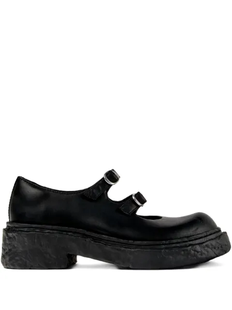 CamperLab Vamonos buckle-strap platform loafers Black A500041001