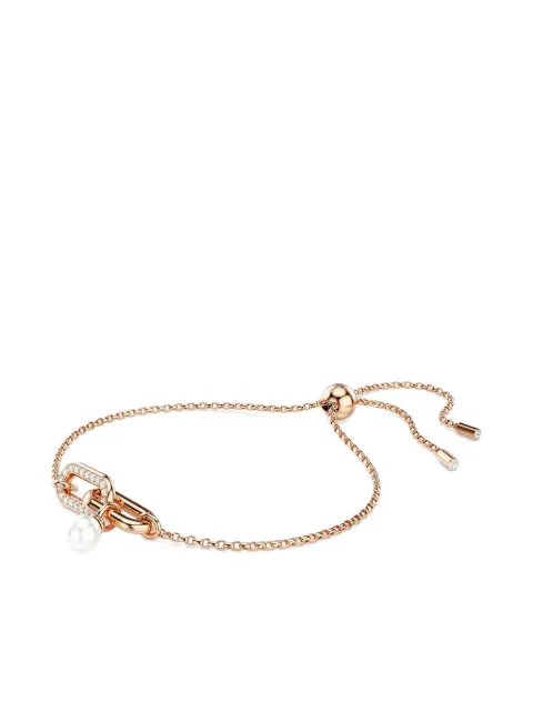 Swarovski Constella pearl-embellished chain bracelet Pink 5728588