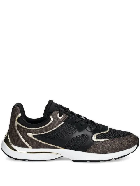Michael Michael Kors logo-detail panelled sneakers Black 43S5RLFS2B