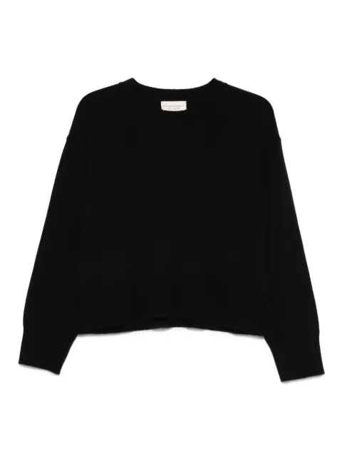 Officine Generale cashmere sweater Black DLCWKNT307