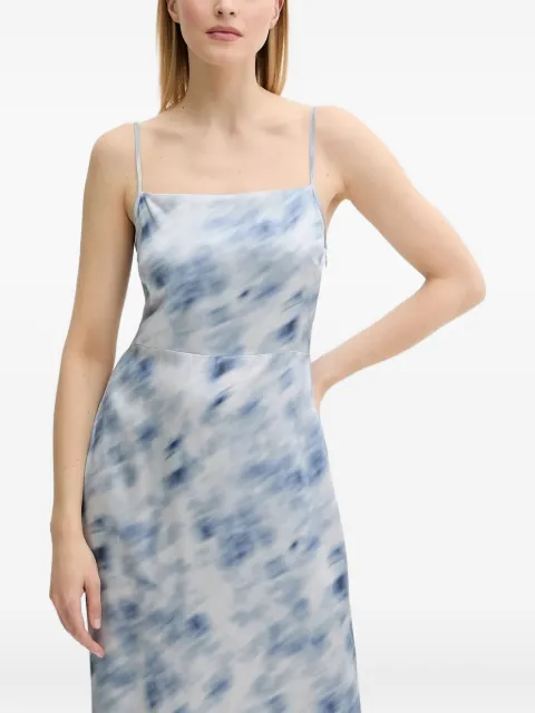 SAMSOE SAMSOE Sasage side-split maxi dress Blue F24100145