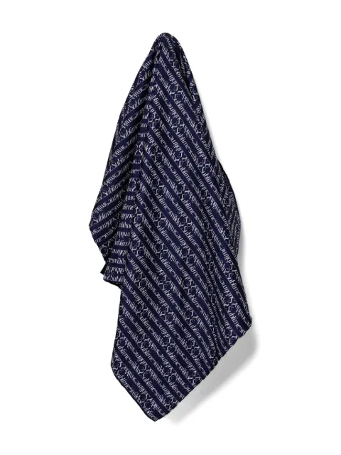 Tory Burch lettering-pattern scarf 166713