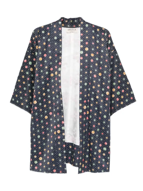 A.N.G.E.L.O. Vintage Cult 1970s floral-pattern coat Blue AN380PHA