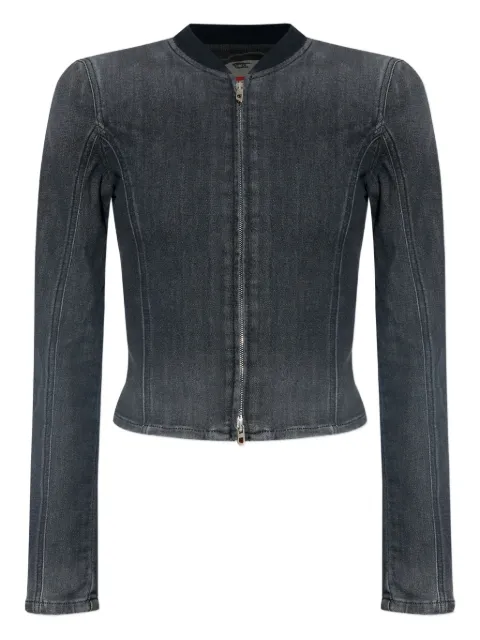 Diesel De-Gary-D zip-front jacket Black A1897709M66
