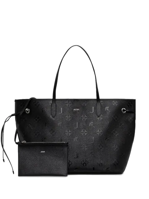 Joop! debossed-logo drawstring tote bag Black 4140007403