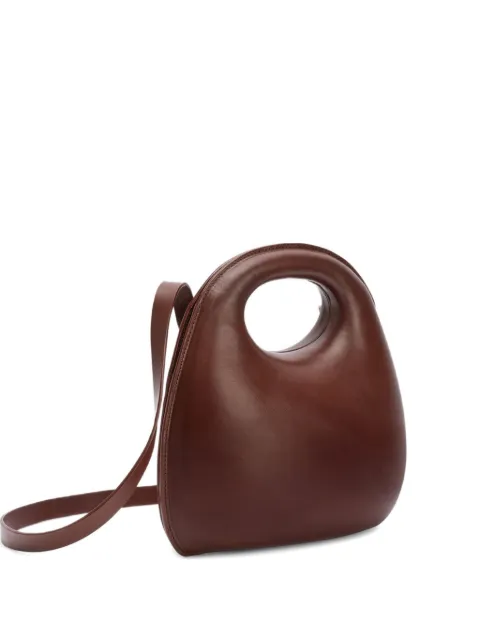 LEMAIRE Egg bag in molded leather Brown BG248LL0165