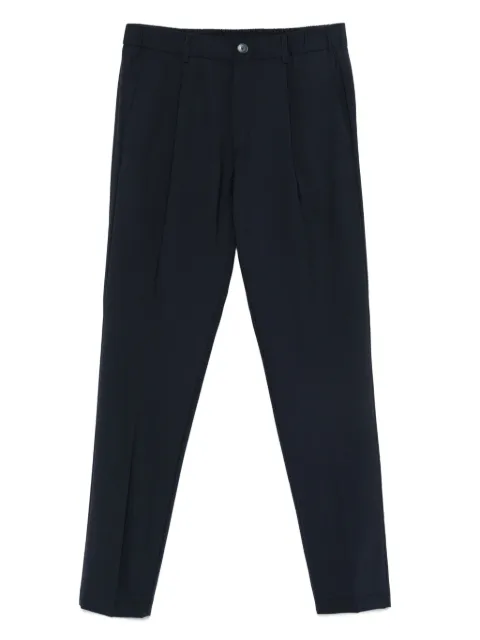 Herno pleated-front trousers Blue PT000130U33474S