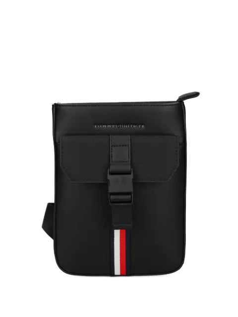 Tommy Hilfiger buckle-fastening messenger bag Black AM0AM13480