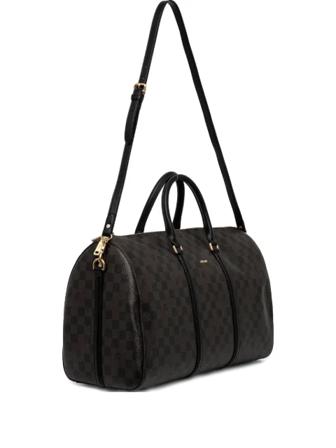 Joop! Aurora checkerboard-pattern top-handle luggage Brown 4140006278