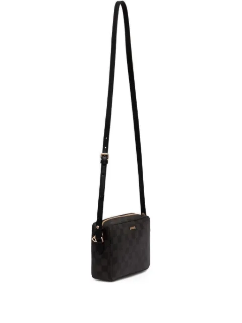 Joop! check-pattern crossbody bag Brown 4140006250