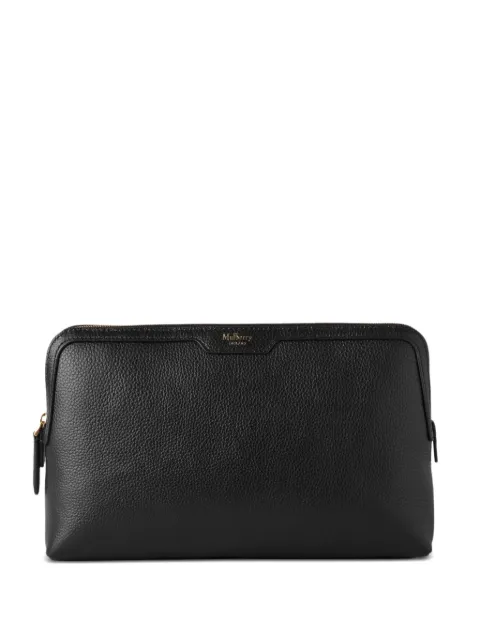 Mulberry small cosmetic pouch Black BS25RL8319205A100