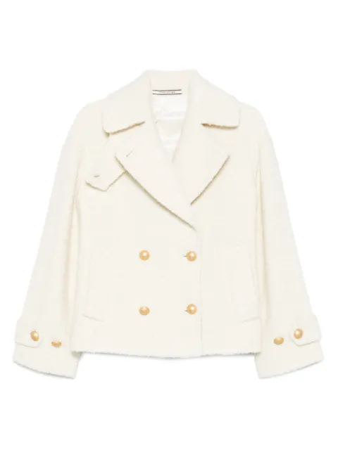 Tagliatore double-breasted buttoned jacket Neutrals SHEILAD70016U
