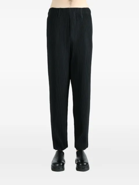 Homme Plissé Issey Miyake pleated trousers Black HP58JF550