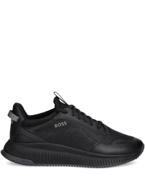 BOSS TTNM EVO trainers with ridged outsole Black 50548700