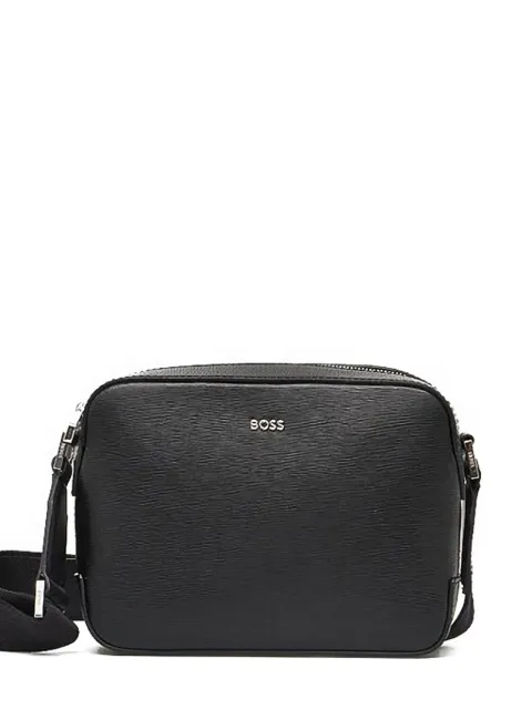 BOSS leather shoulder bag Black 50548274