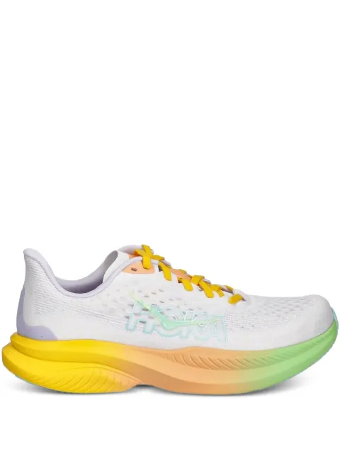 HOKA gradient sole sneakers White 1147810